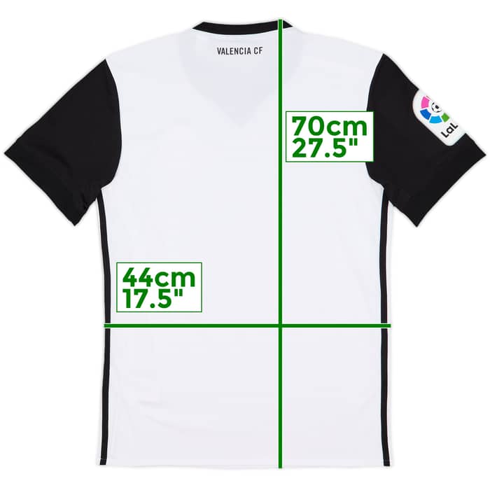 2017-18 Valencia Home Shirt - 8/10 - (S)