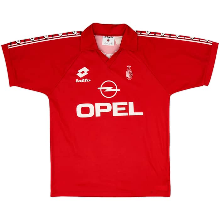 1995-96 AC Milan Lotto Training Shirt - 8/10 - (M)