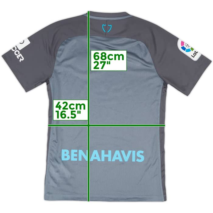 2017-18 Malaga Away Shirt - 10/10 - (S)