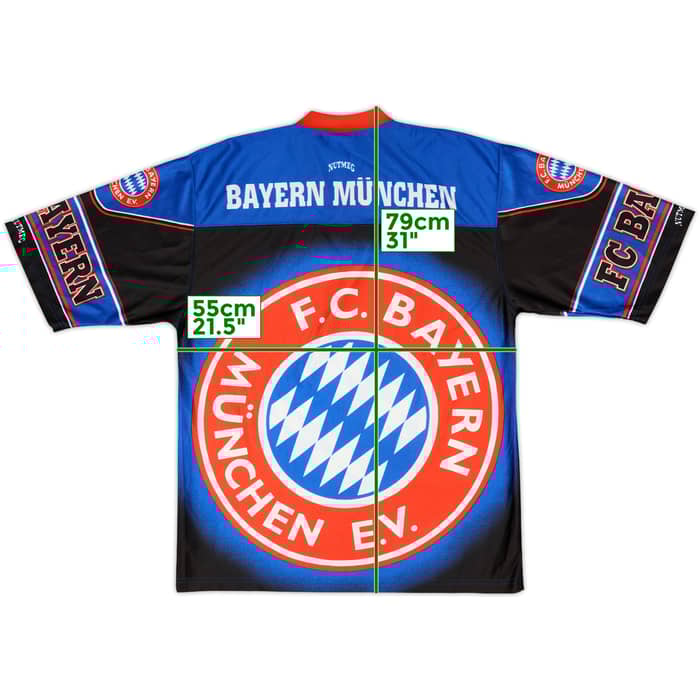 1990s Bayern Munich Nutmeg Graphic Shirt - 9/10 - (M)