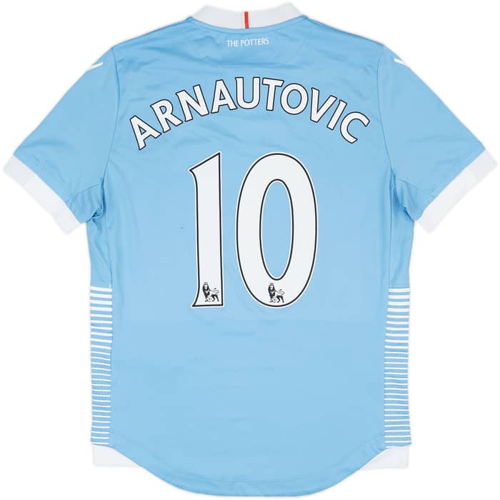 2016-17 Stoke City Away Shirt Arnautovic #10 - 7/10 - (S)