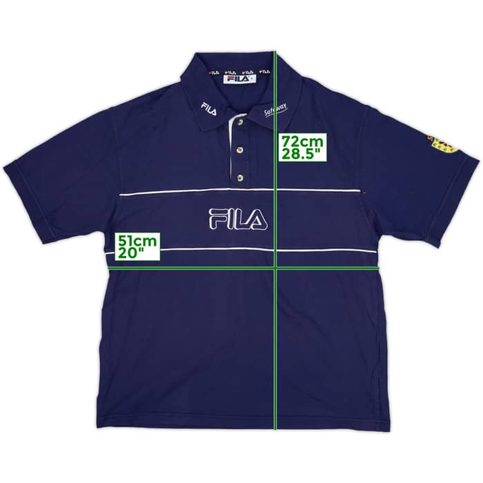 2000-02 Scotland Fila Polo Shirt - 8/10 - (L)