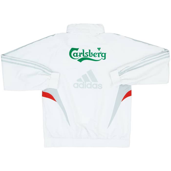 2008-09 Liverpool adidas Hooded Rain Jacket - 8/10 - (S)