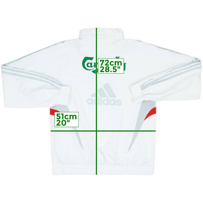 2008-09 Liverpool adidas Hooded Rain Jacket - 8/10 - (S)
