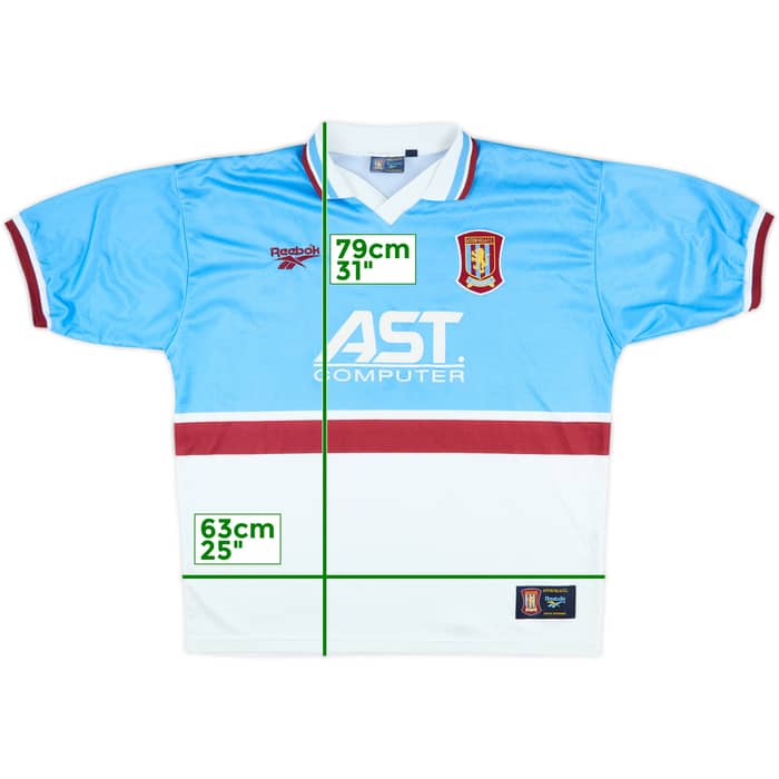 1997-98 Aston Villa Match Issue Away Shirt #16