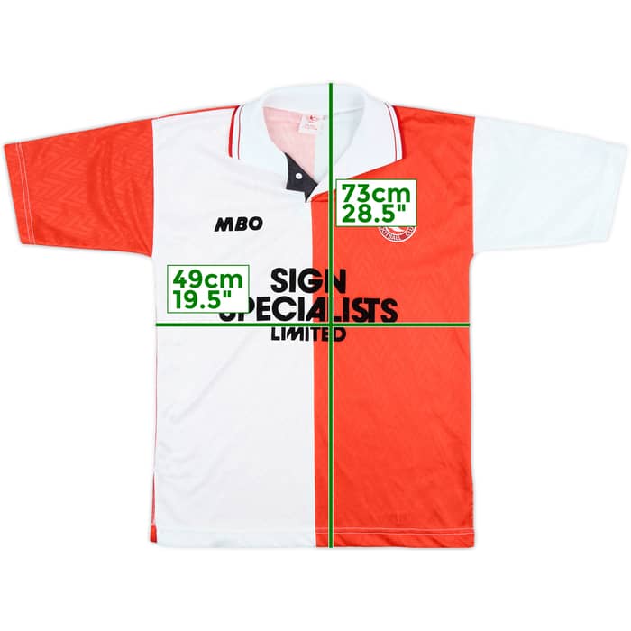 1993-94 Walsall Home Shirt - 10/10 - (S)