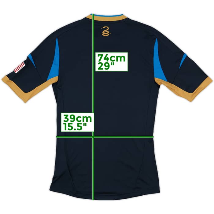 2012-14 Philadelphia Union Authentic Home Shirt - 9/10 - (S)