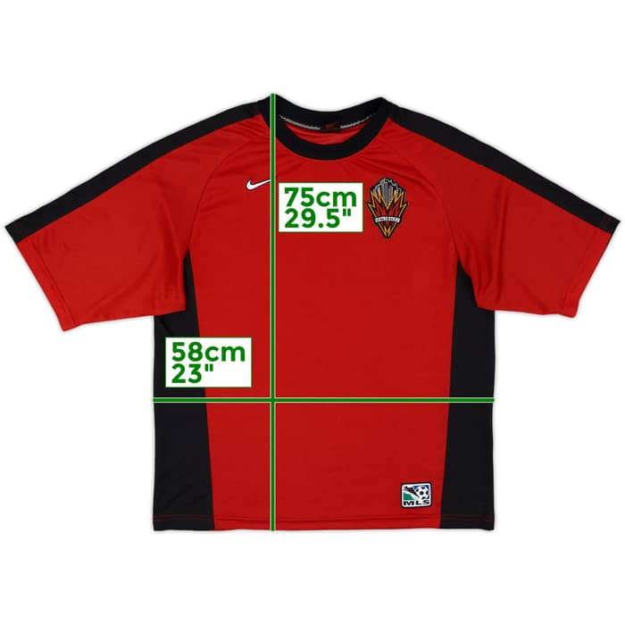 1998-99 NY/NJ Metrostars Nike Training Shirt - 9/10 - (L)