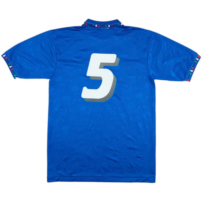 1994 Italy Home Shirt #5 - 9/10 - (L)