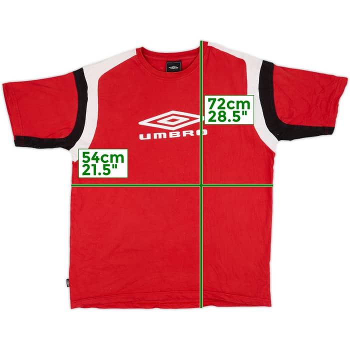 1990s Umbro Cotton Tee - 7/10 - (L)