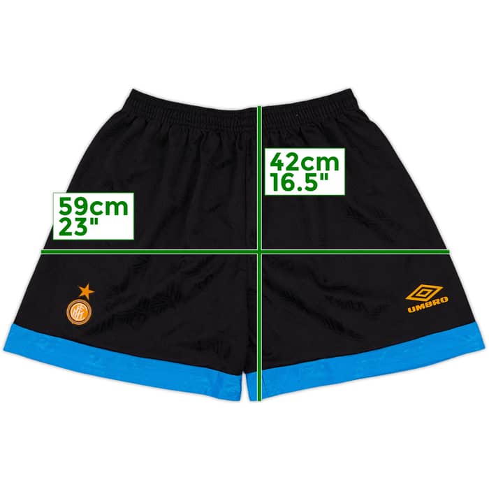 1994-95 Inter Milan Home Shorts - 9/10 - (L)