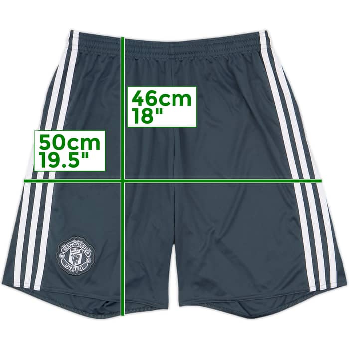 2016-17 Manchester United Third Shorts - 6/10 - (S)