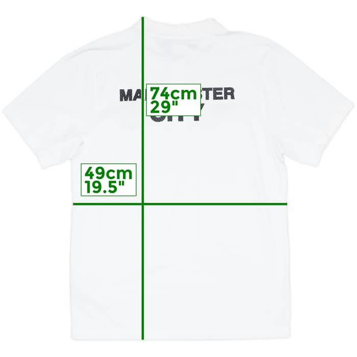 2011-12 Manchester City Umbro Polo Shirt - 9/10 - (M)