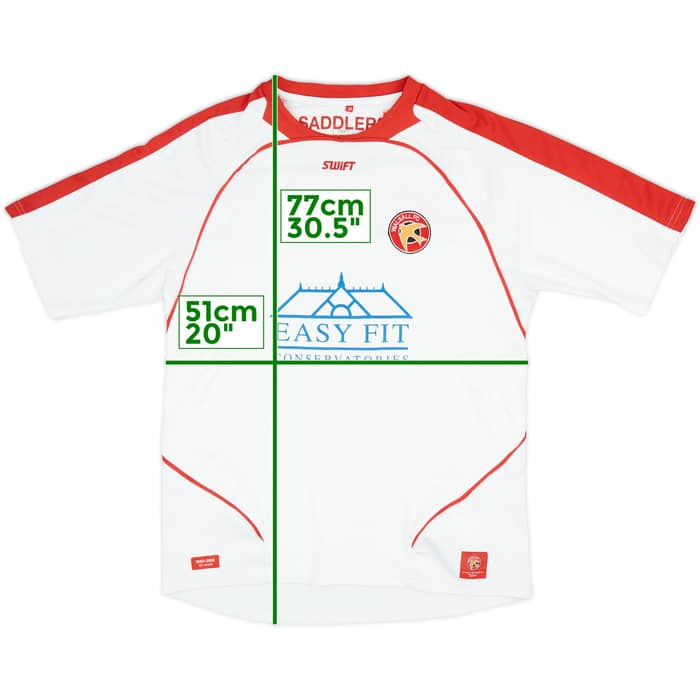 2008-09 Walsall Home Shirt - 7/10 - (M)