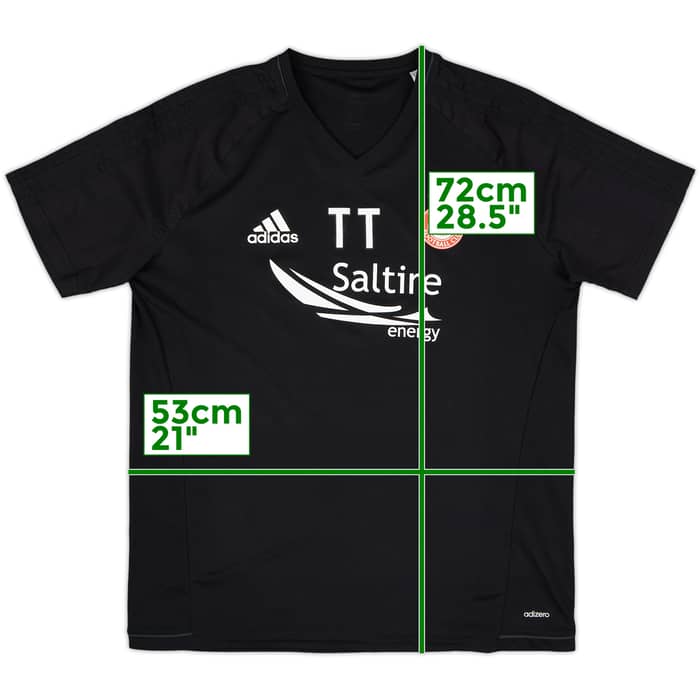 2017-18 Aberdeen adidas Staff Issue Training Shirt TT - 7/10 - (L)