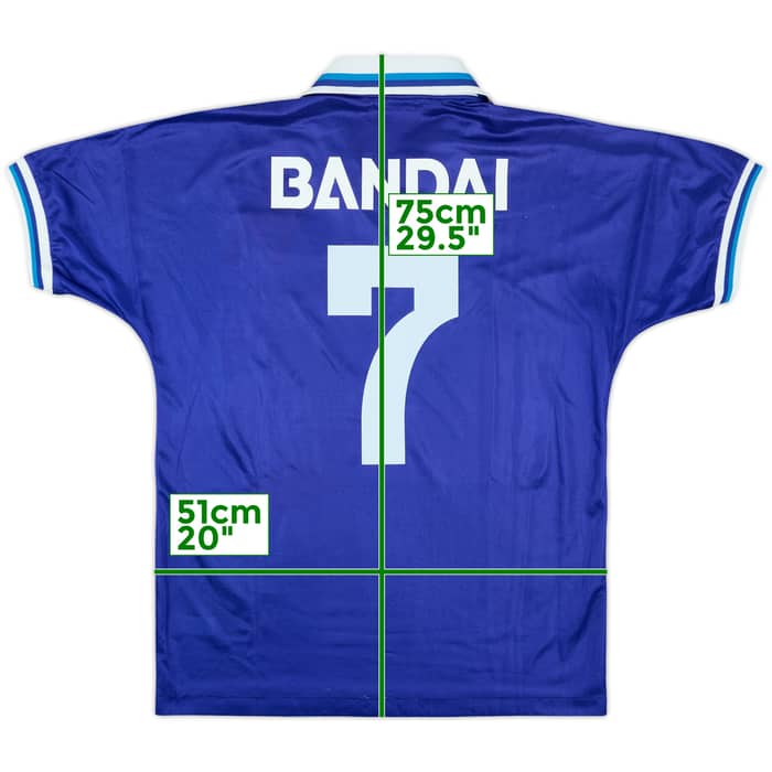 1993-95 Yokohama Flugels Away Shirt #7 - 6/10 - (M)