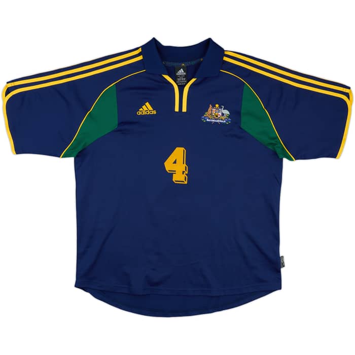 2001-02 Australia Match Issue Away Shirt Bojic #4