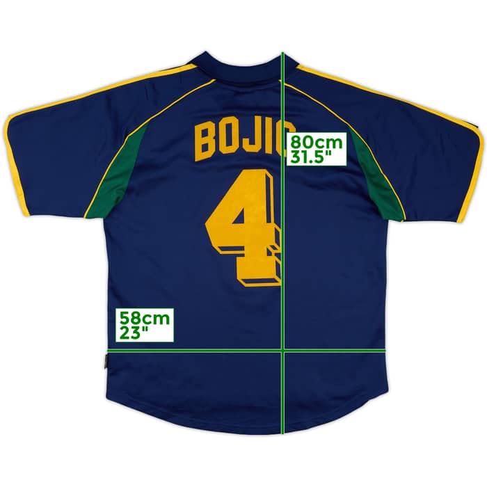2001-02 Australia Match Issue Away Shirt Bojic #4