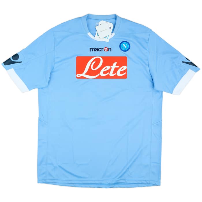 2010-11 Napoli Home Shirt Lavezzi #22 (XL)