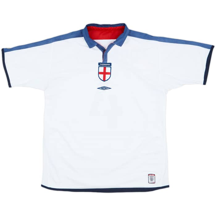 2003-05 England Home Shirt Gerrard #4 - 5/10 - (L)