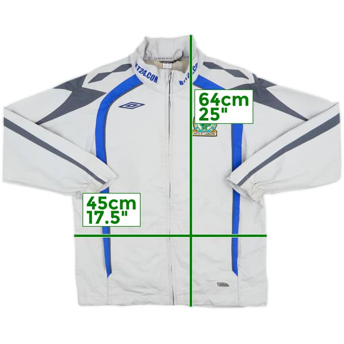 2007-08 Blackburn Rovers Umbro Hooded Rain Jacket - 8/10 - (M.Boys)