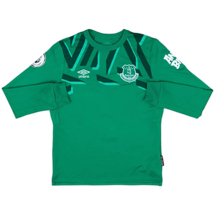 2019-20 Everton GK Shirt & Shorts Pickford #1 - 7/10 - (M.Boys)