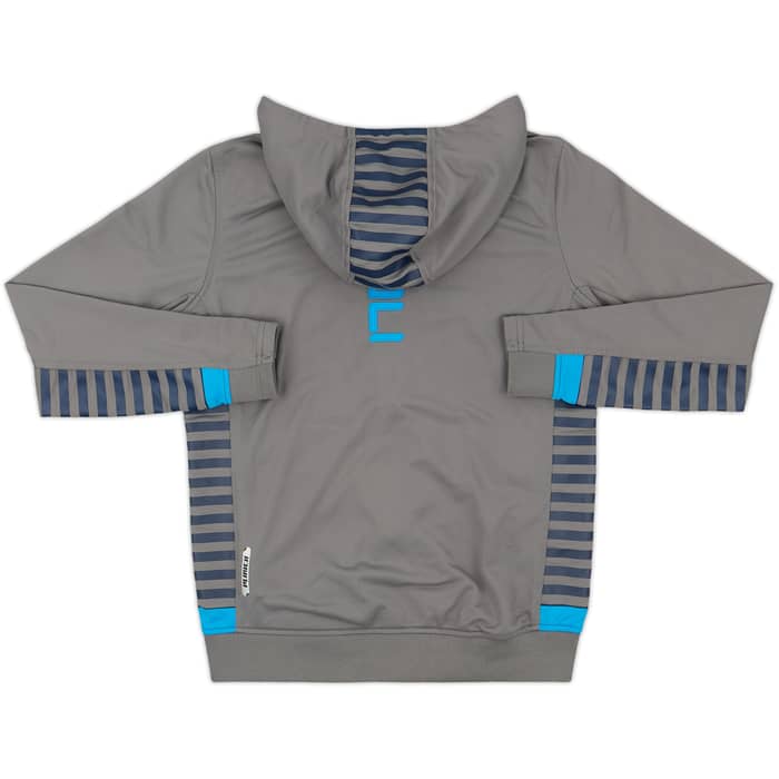 2019-20 Napoli Kappa Hooded Track Jacket - 6/10 - (M.Boys)