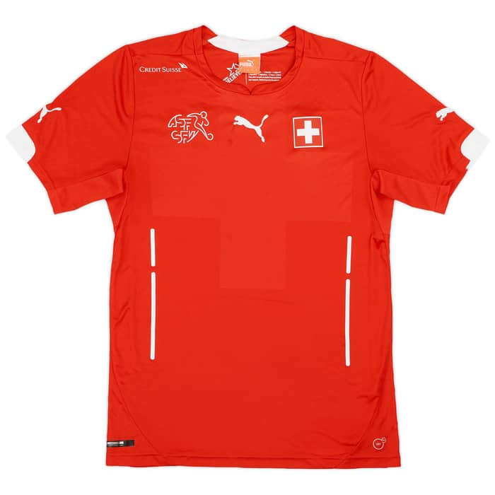 2014-15 Switzerland Home Shirt - 7/10 - (S)