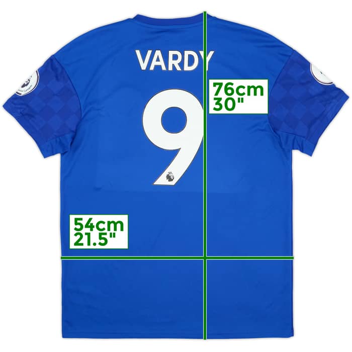 2019-20 Leicester Home Shirt Vardy #9 (L)