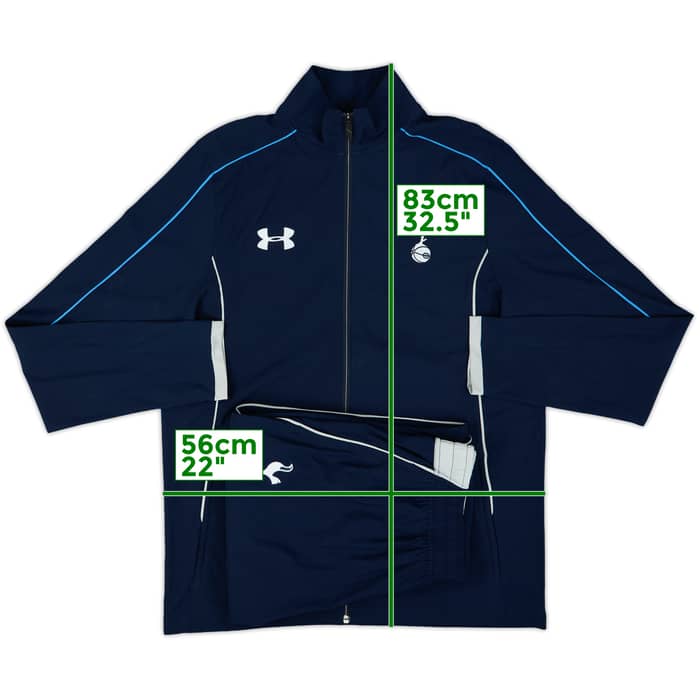 2015-16 Tottenham Under Armour Tracksuit - 8/10 - (XL)
