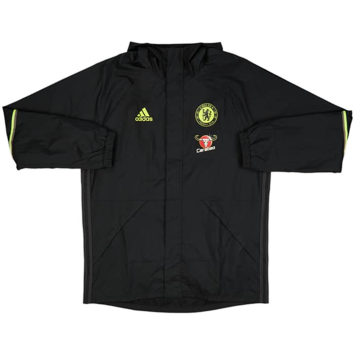 2016-17 Chelsea adidas Hooded Rain Jacket - 8/10 - (L)