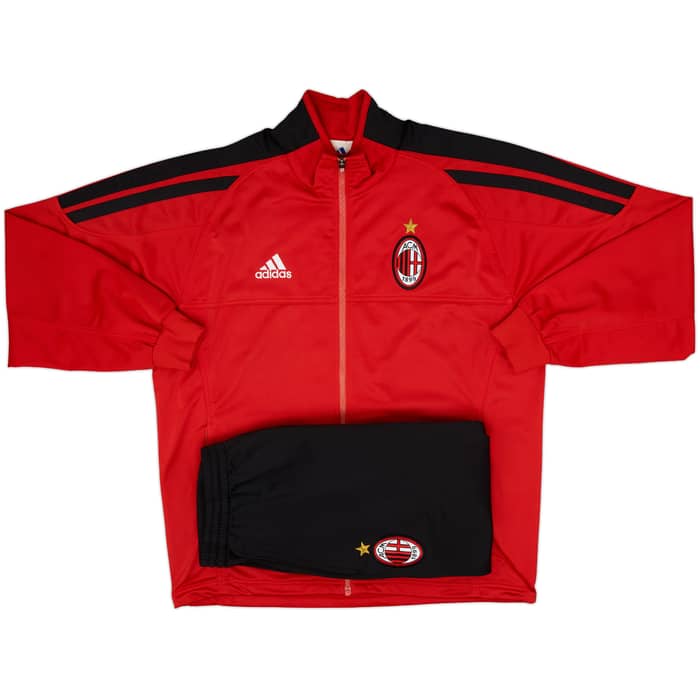 2001-02 AC Milan adidas Tracksuit - 7/10 - (XL)