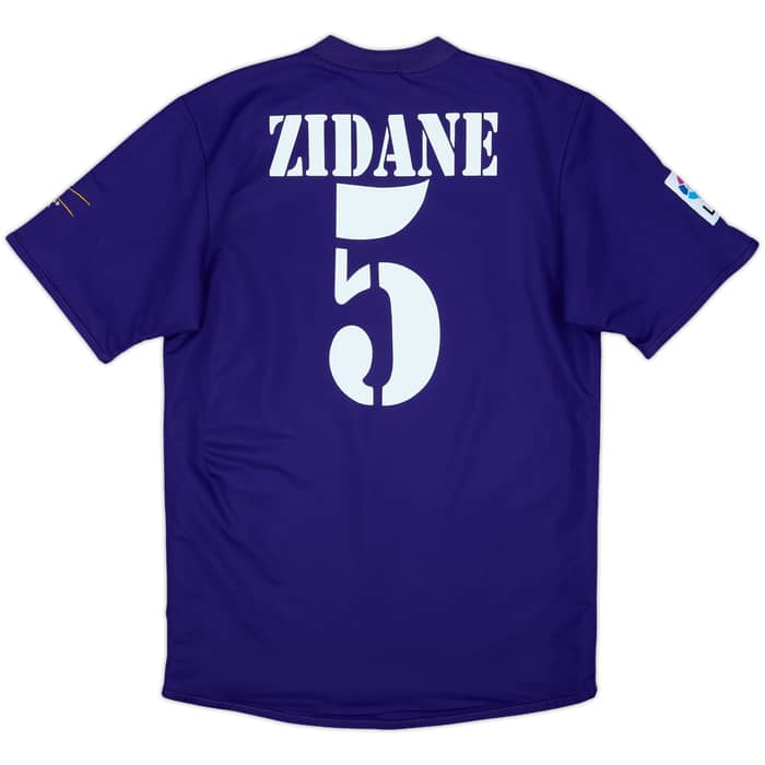2001 Real Madrid Third Shirt Zidane #5 - 6/10 - (S)