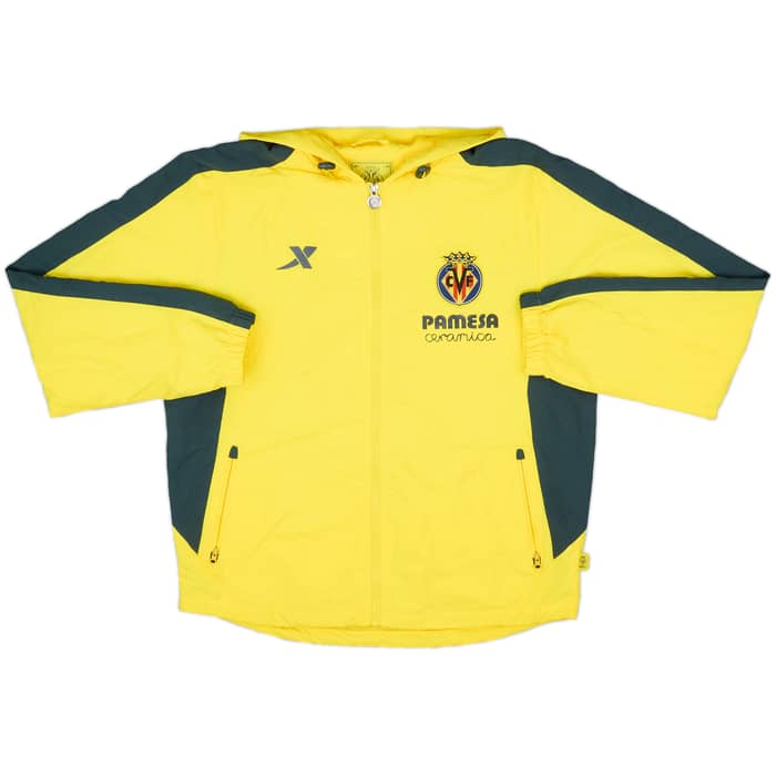 2015-16 Villarreal xTep Hooded Rain Jacket - 7/10 - (M)