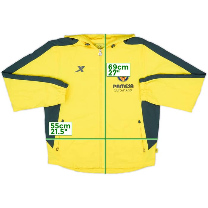 2015-16 Villarreal xTep Hooded Rain Jacket - 7/10 - (M)