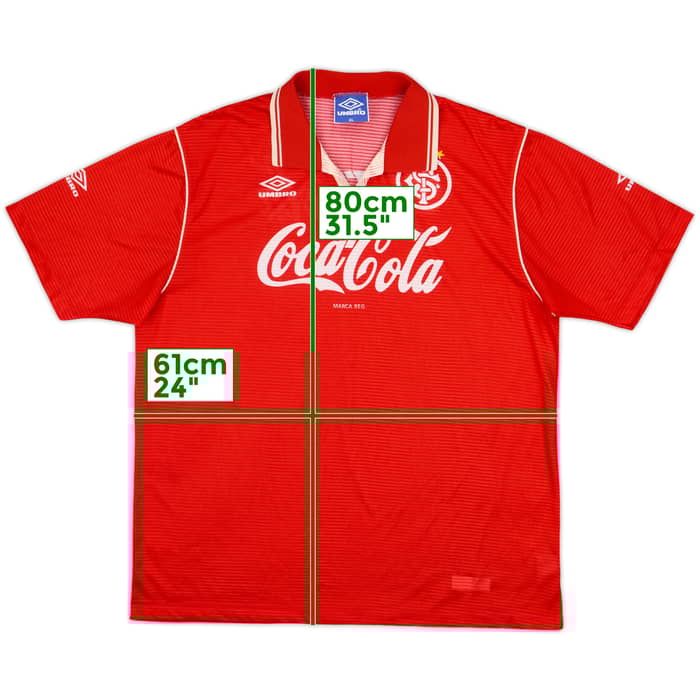 1991 Internacional Home Shirt - 8/10 - (XL)