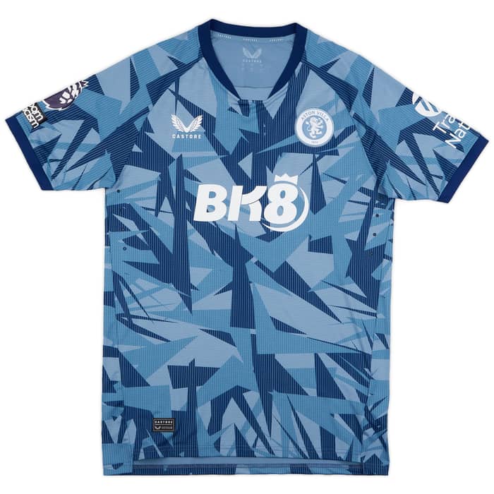 2023-24 Aston Villa Match Issue Third Shirt Alex Moreno #15