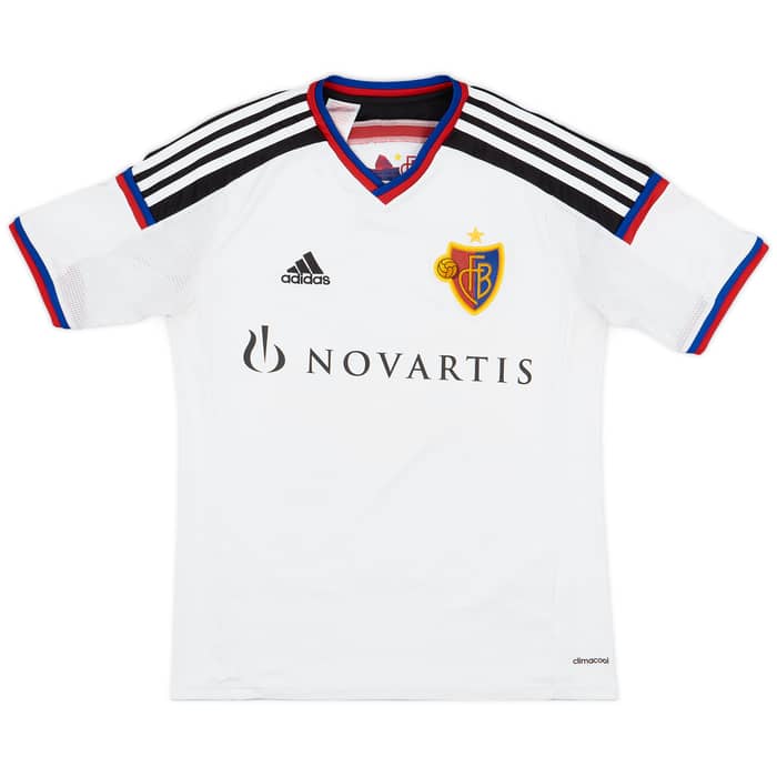 2014-15 FC Basel Away Shirt D.Gonzalez #25 - 7/10 - (XL.Boys)
