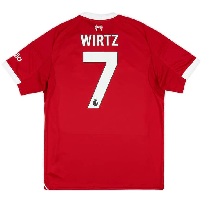 2025-26 Liverpool Home Shirt Wirtz #7