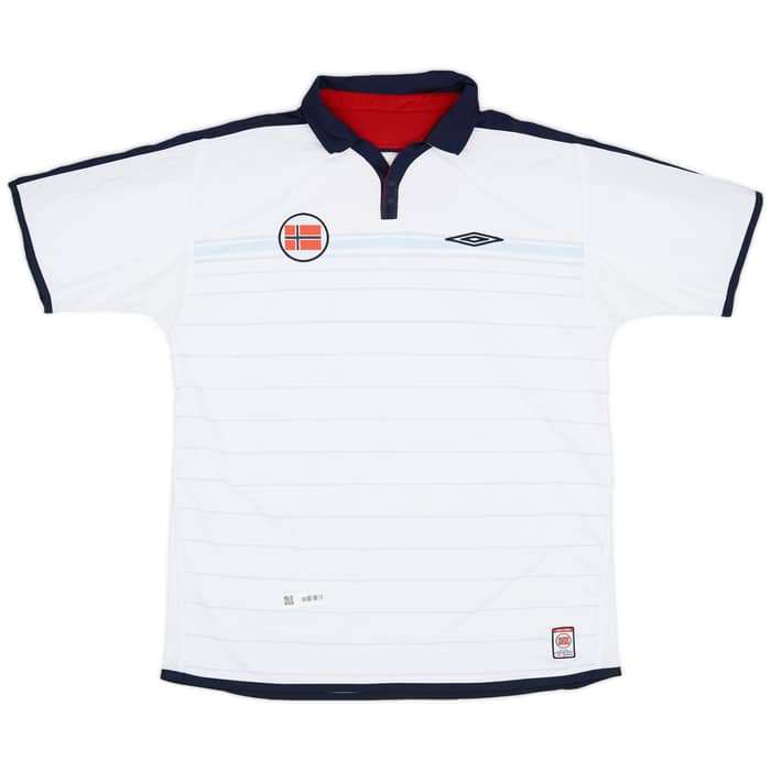2002-04 Norway Away Shirt - 6/10 - (XL)