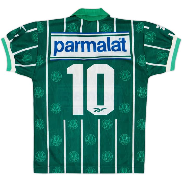 1996 Palmeiras 'Campeonato Paulista' Home Shirt #10 - 8/10 - (L.Boys)