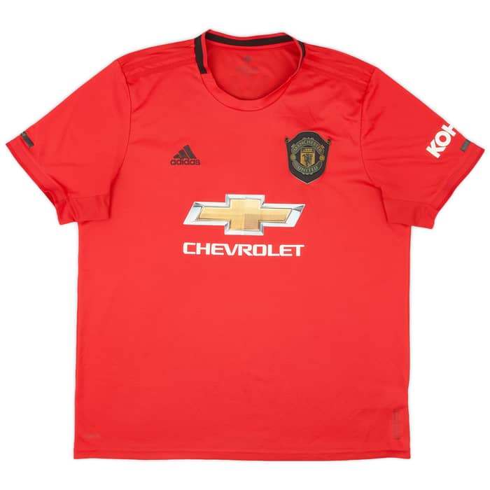 2019-20 Manchester United Home Shirt B.Fernandes #18 - 8/10 - (XL)