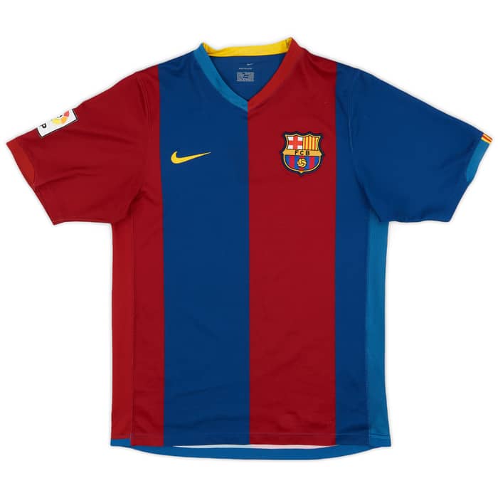 2006-07 Barcelona Home Shirt Messi #19 - 5/10 - (S)