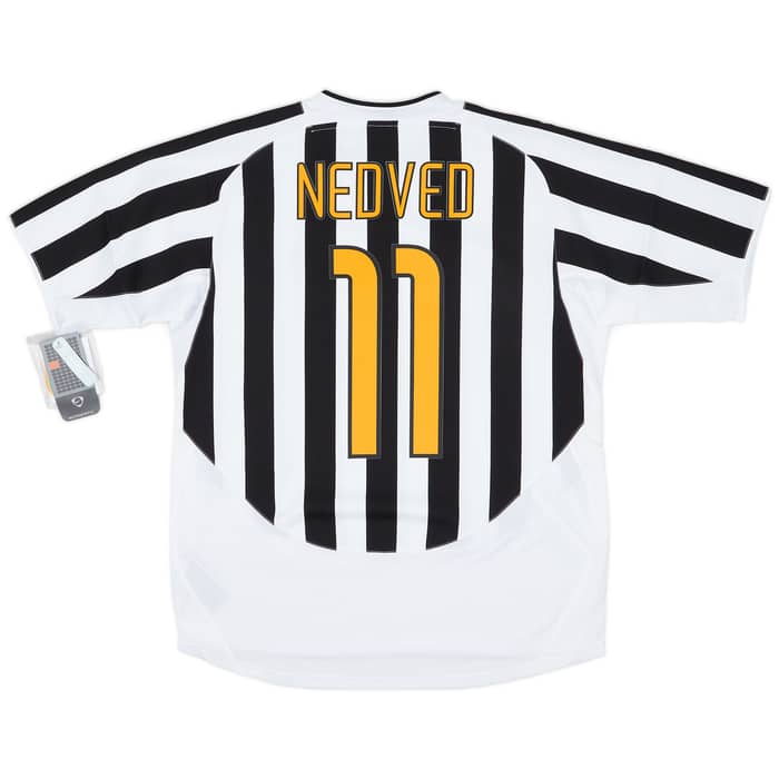 2003-04 Juventus Home Shirt Nedved #11 (L)