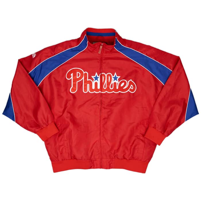 2005-06 Philadelphia Phillies Majestic Rain Coat - 9/10 - (XXL)
