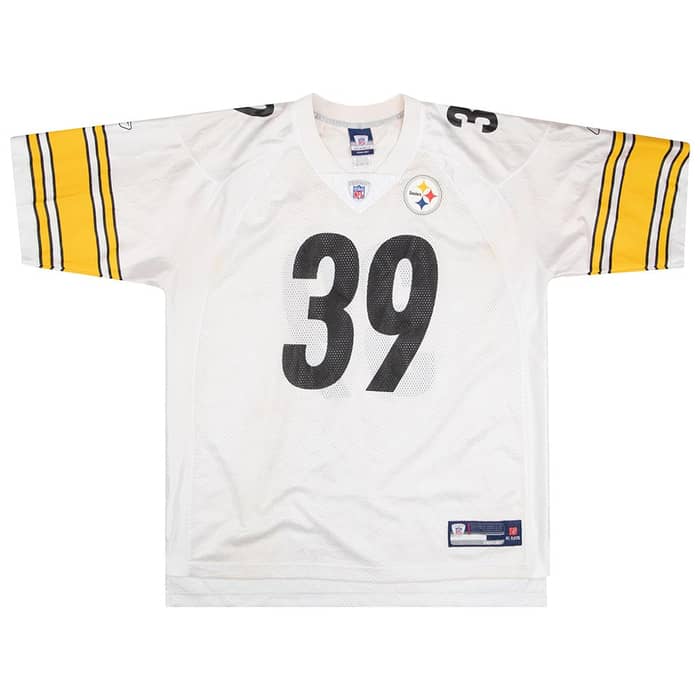 2007 Pittsburgh Steelers Parker #39 Reebok On Field Jersey (Away) XL