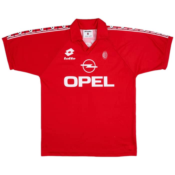 1995-96 AC Milan Lotto Training Shirt - 6/10 - (M)