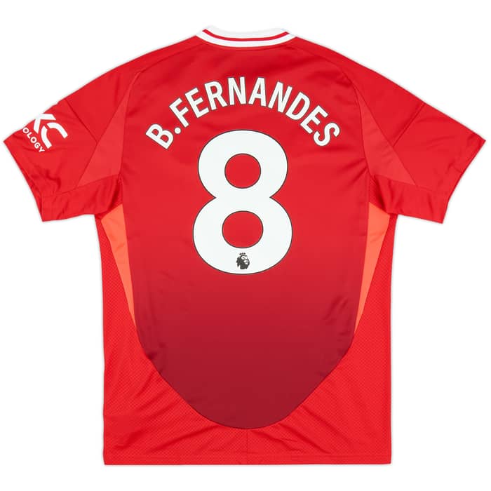 2024-25 Manchester United Home Shirt B.Fernandes #8