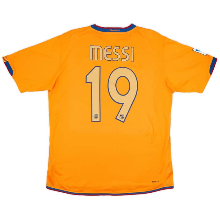 2006-08 Barcelona Away Shirt Messi #19 - 9/10 - (L)