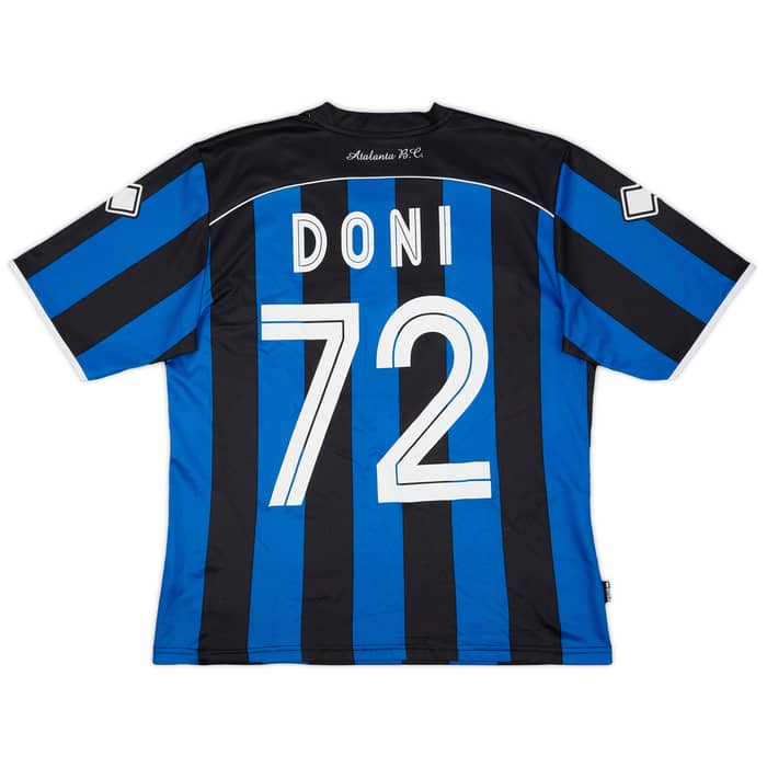 2008-09 Atalanta Home Shirt Doni #72 - 7/10 - (S)